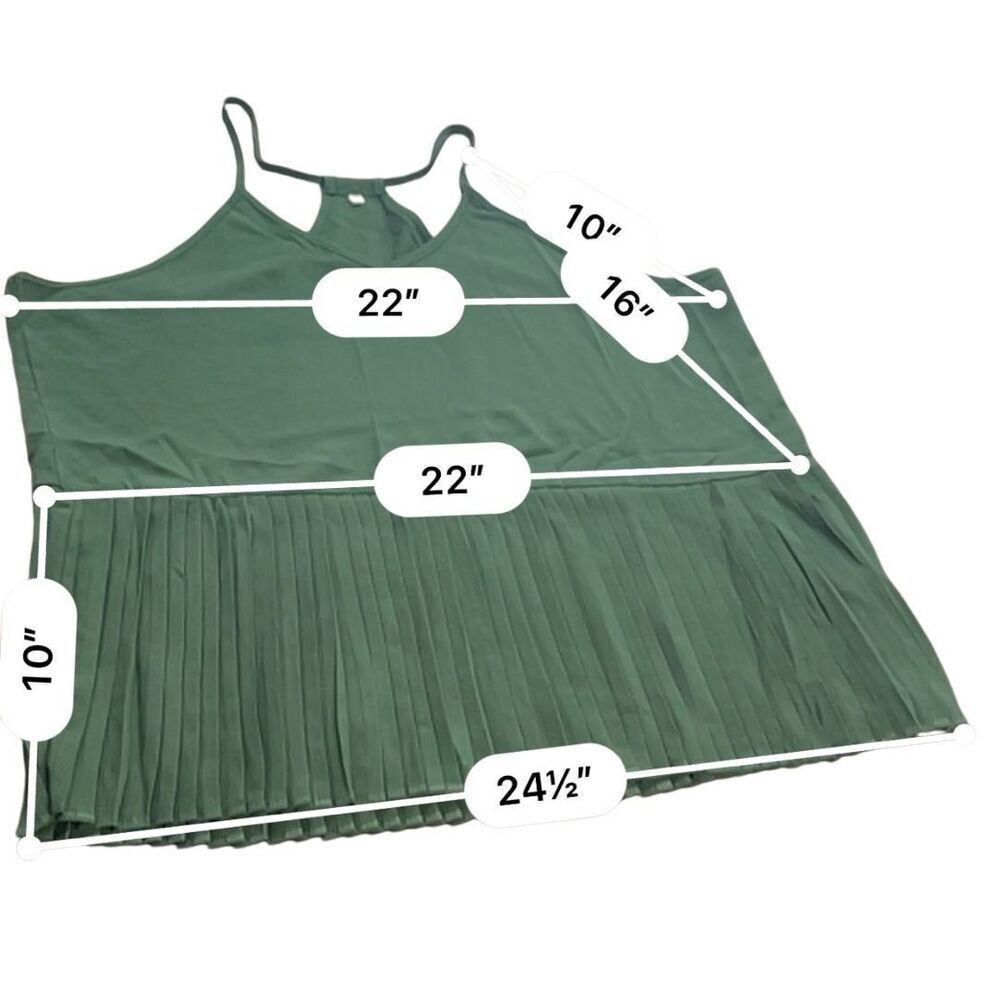 VCAY Ruffle Hem Rib-Knit Cami Top size 2XL - Picture 9 of 9